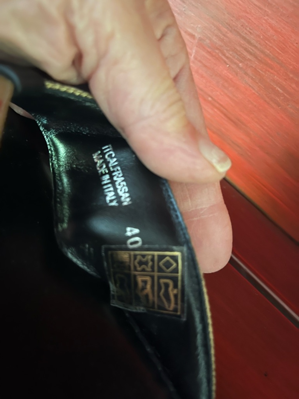 Burberry Black Leather Ballet Flats - Picture 3 of 16